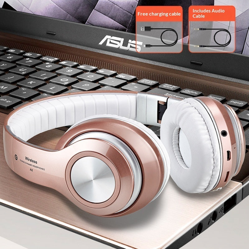 Private Mode 5.0 Folding Wireless Stereo Headphones