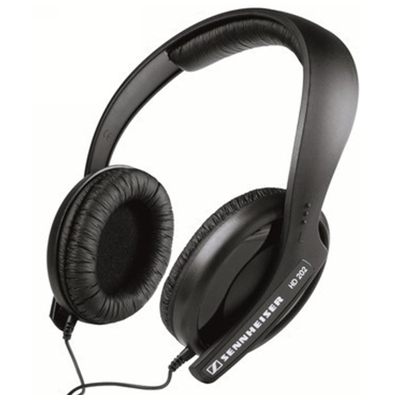 Head-Mounted Monitor Music Headphones Stereo