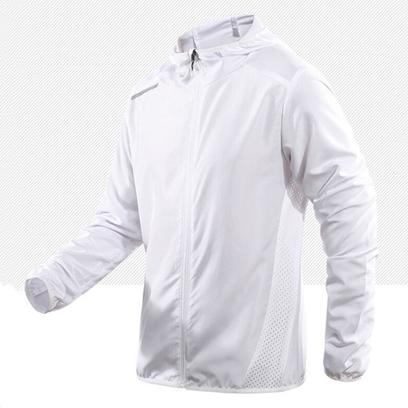 New Mens Quick-drying Ice-silk Sun-protective Clothing
